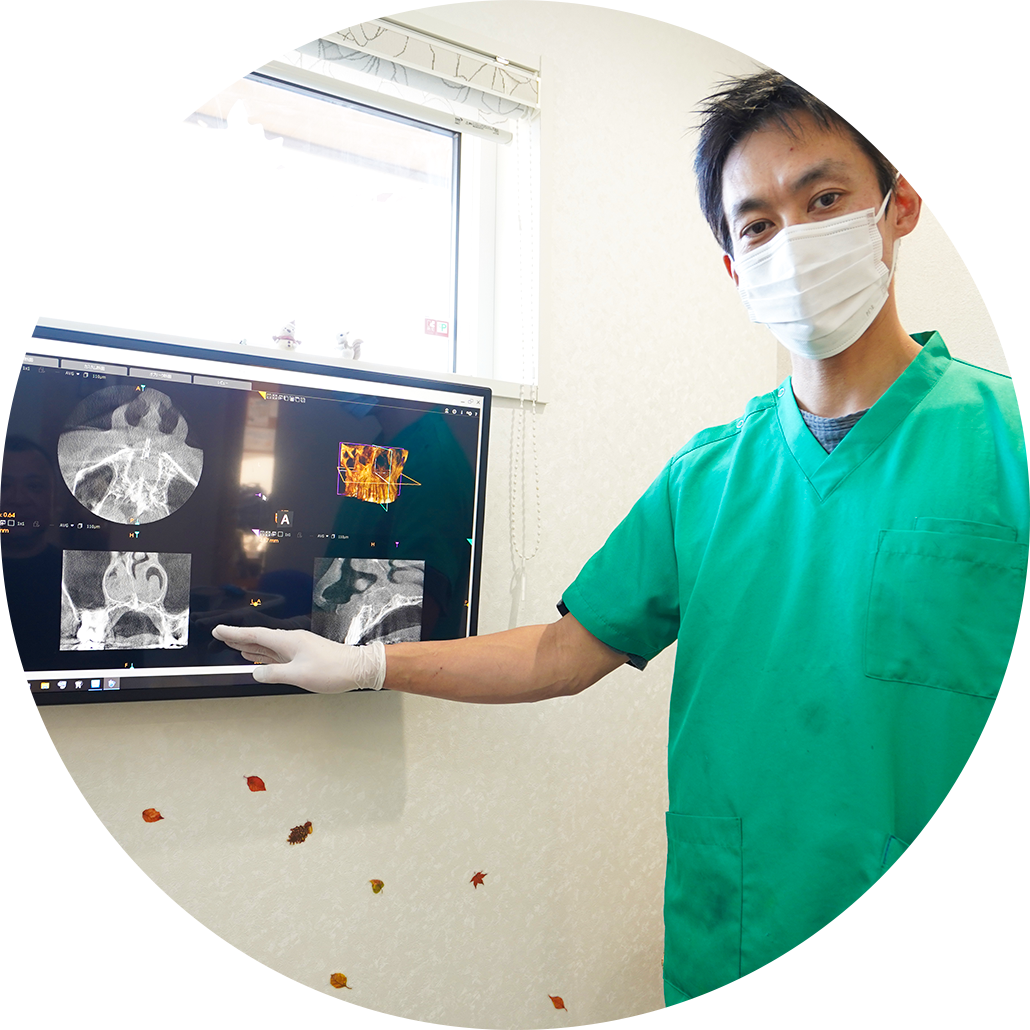 出会って良かったと思われる歯科医師を目指します